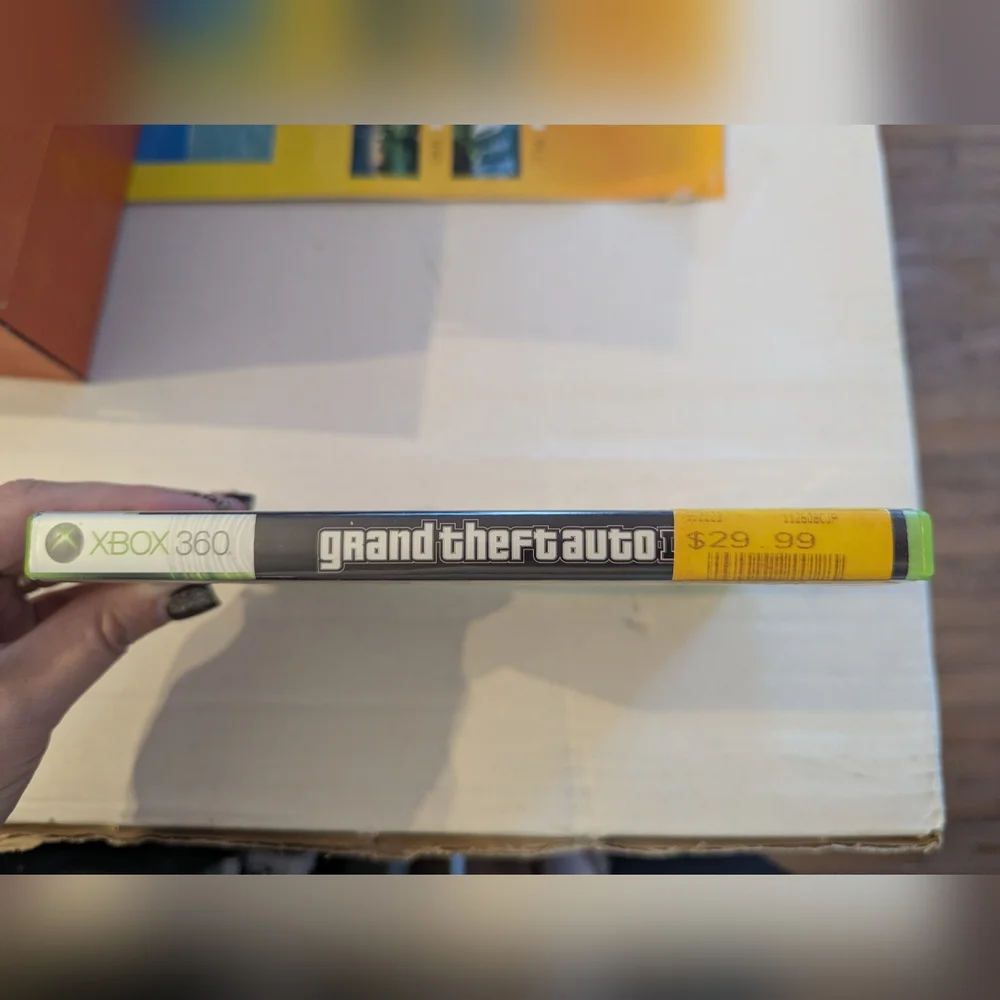 Xbox 360 Grand Theft Auto GTA IV‎ Video Game 2008 Rockstar Manual Included